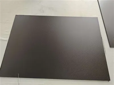 CNC kesish uchun yuqori quvvatli 3K twill karbonli tolali varaq
