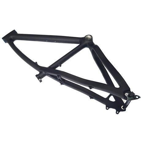 Carbon fiber bicycle frame