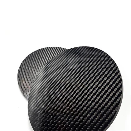 Karbon tolali dumaloq varaq